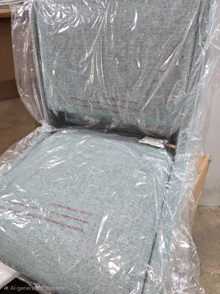 New INK+IVY Boomerang Blue Dining Chair Set of 4 - photo 4