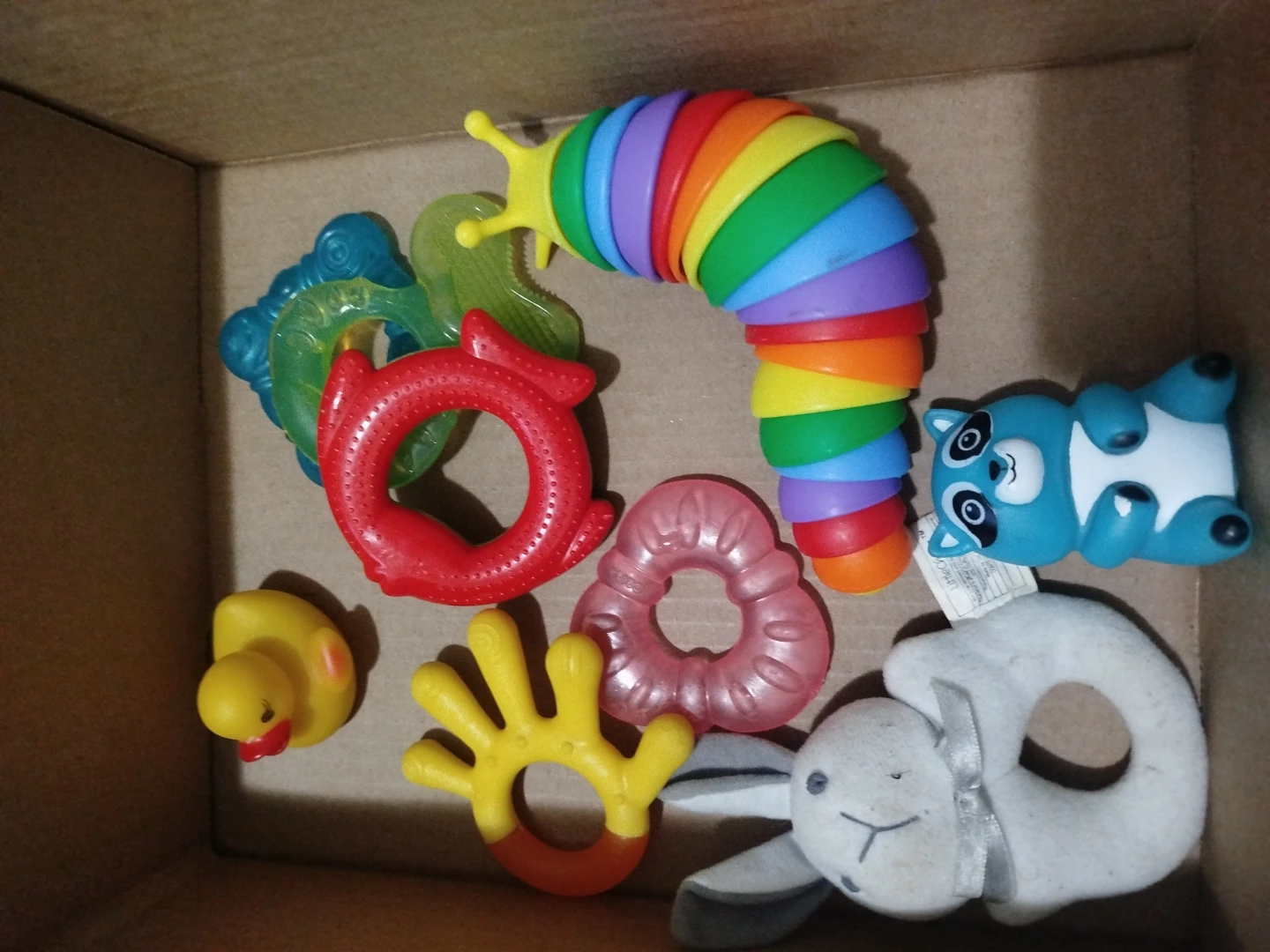 Baby Teething Toys - Assorted Shapes & Colours