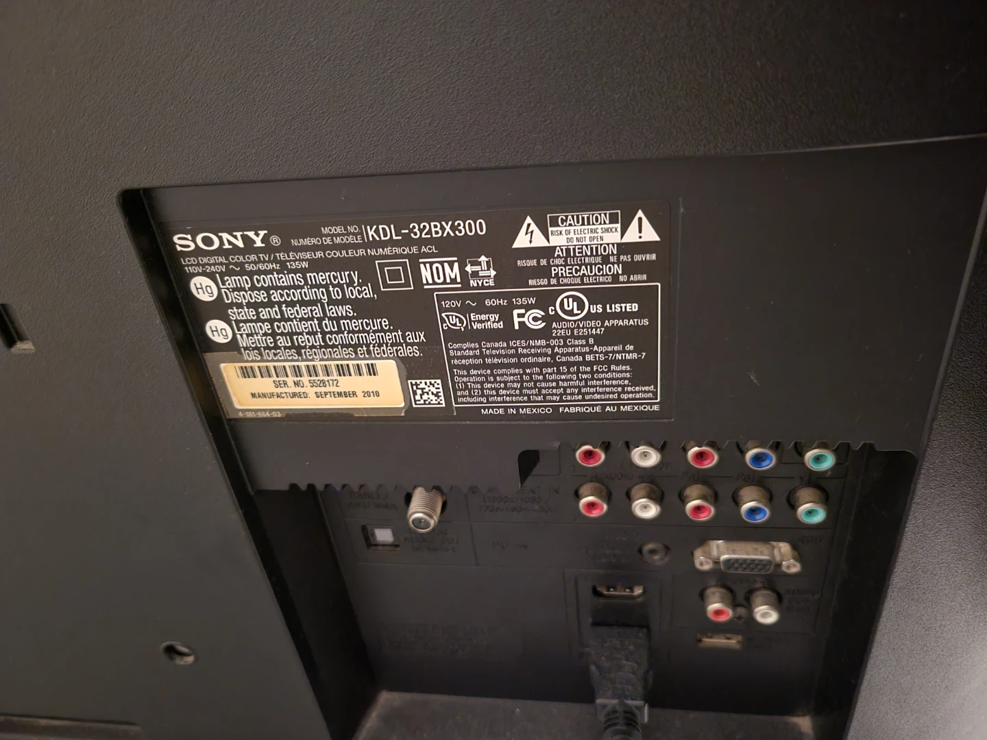 Sony Bravia KDL-32BX300 32". FREE - photo 2