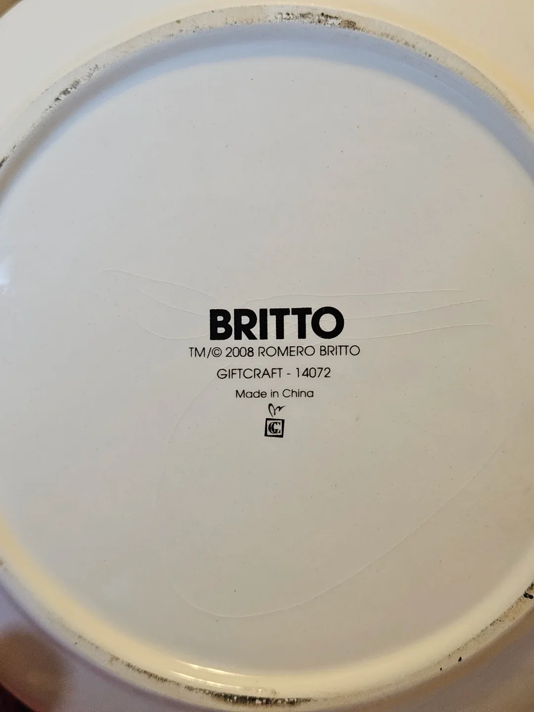 Romero Britto Teapot, Cup, and Saucer Set image indicator(6)