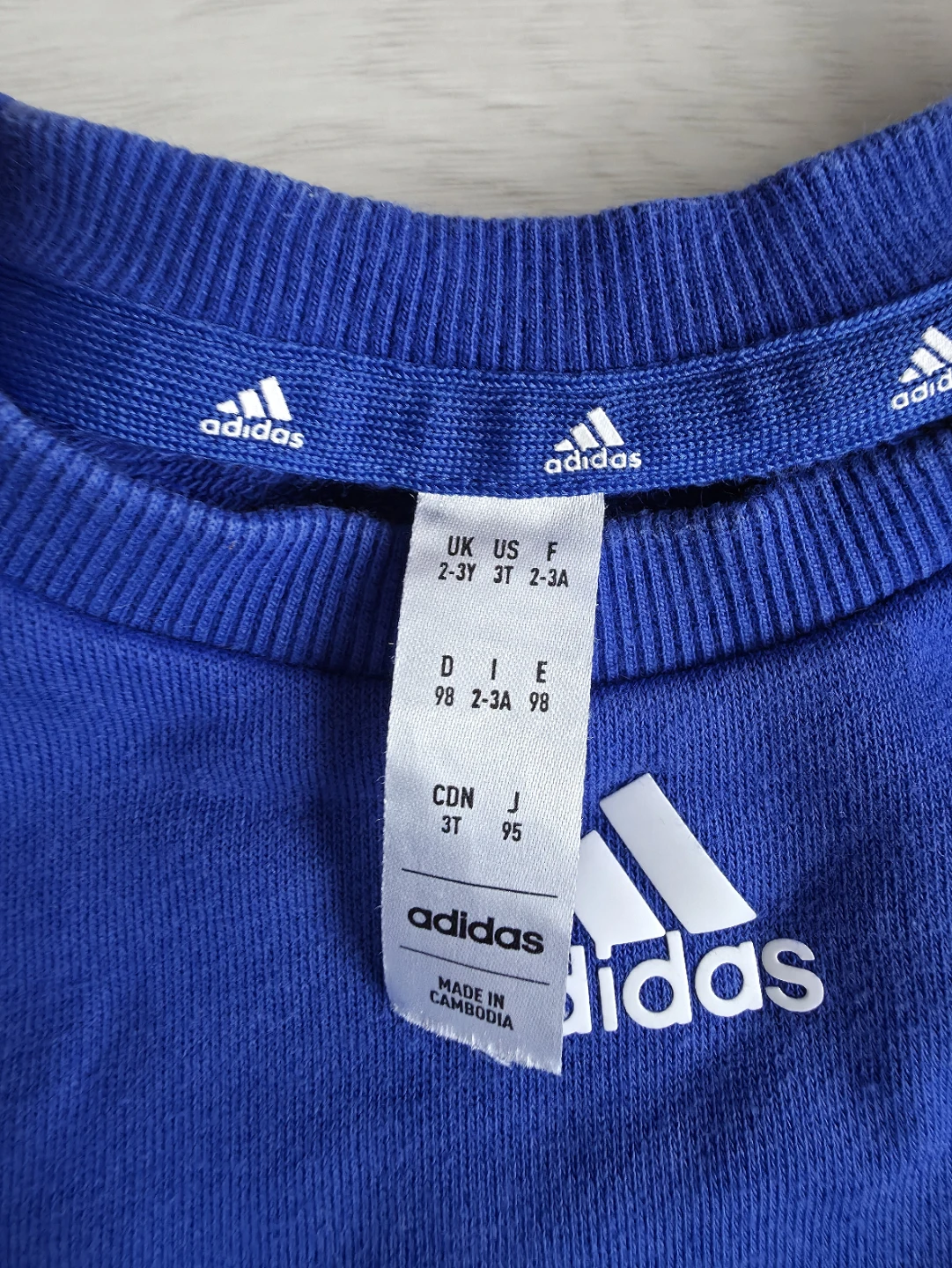 Adidas Kids' Blue Tracksuit Set - Size 3T - photo 2