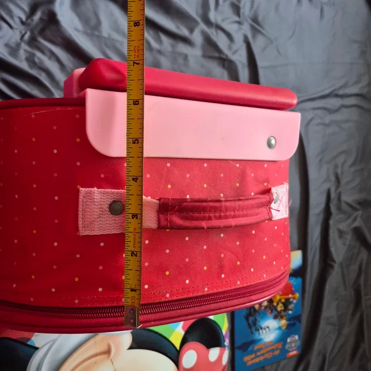 Minnie Mouse Rolling and non Rolling Luggage & Pink Bookrack image indicator(3)