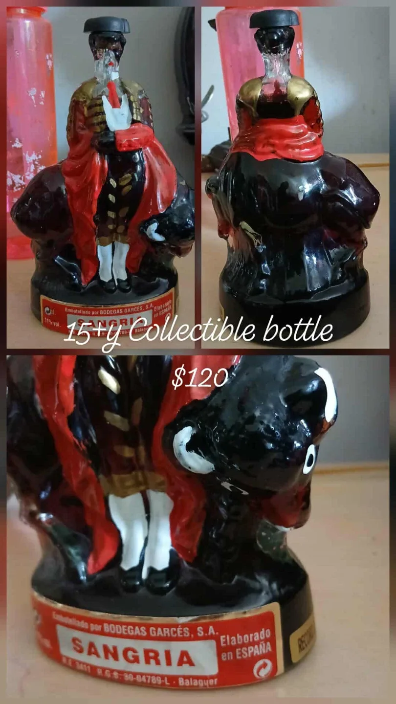 #Cleanout Bodegas Garces Sangria Collectible Bottle