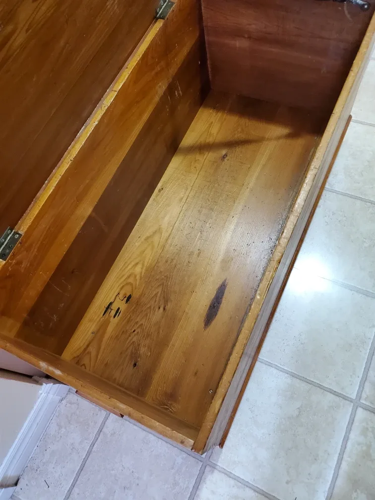 Wooden Storage Chest #Cleanout image indicator(3)