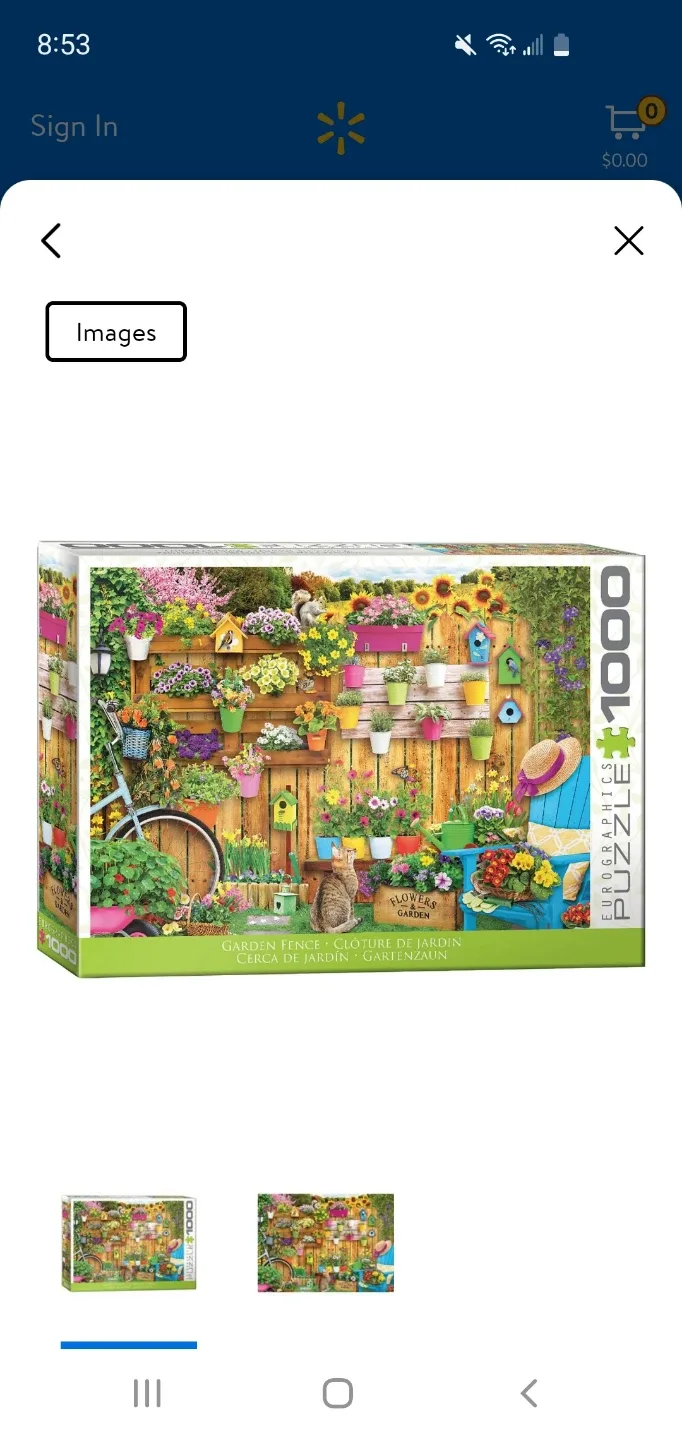 GARDEN FLOWERS PUZZLE #cleanout