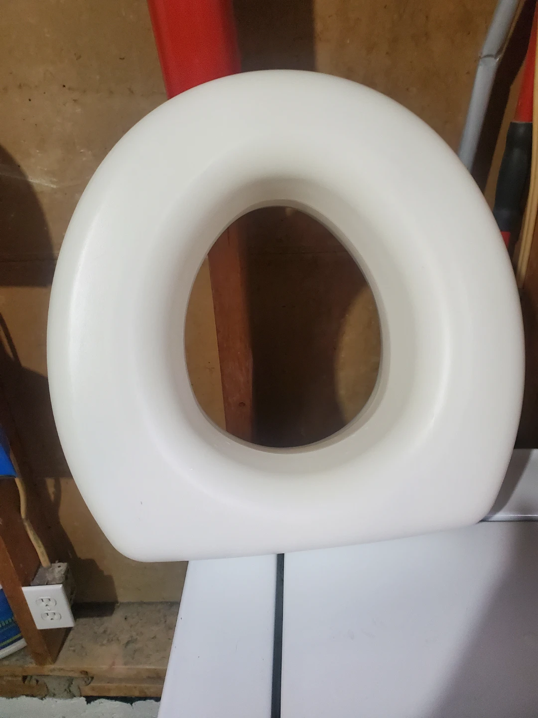 Raised Toilet Seat - White - photo 2
