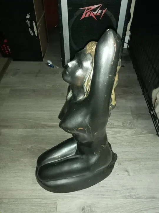 Ceramic vintage statue