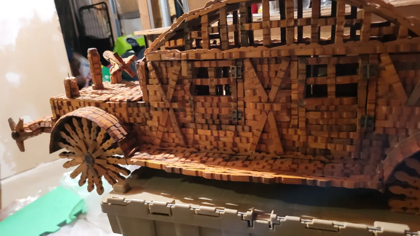 Handmade Wooden Car Model image indicator(2)