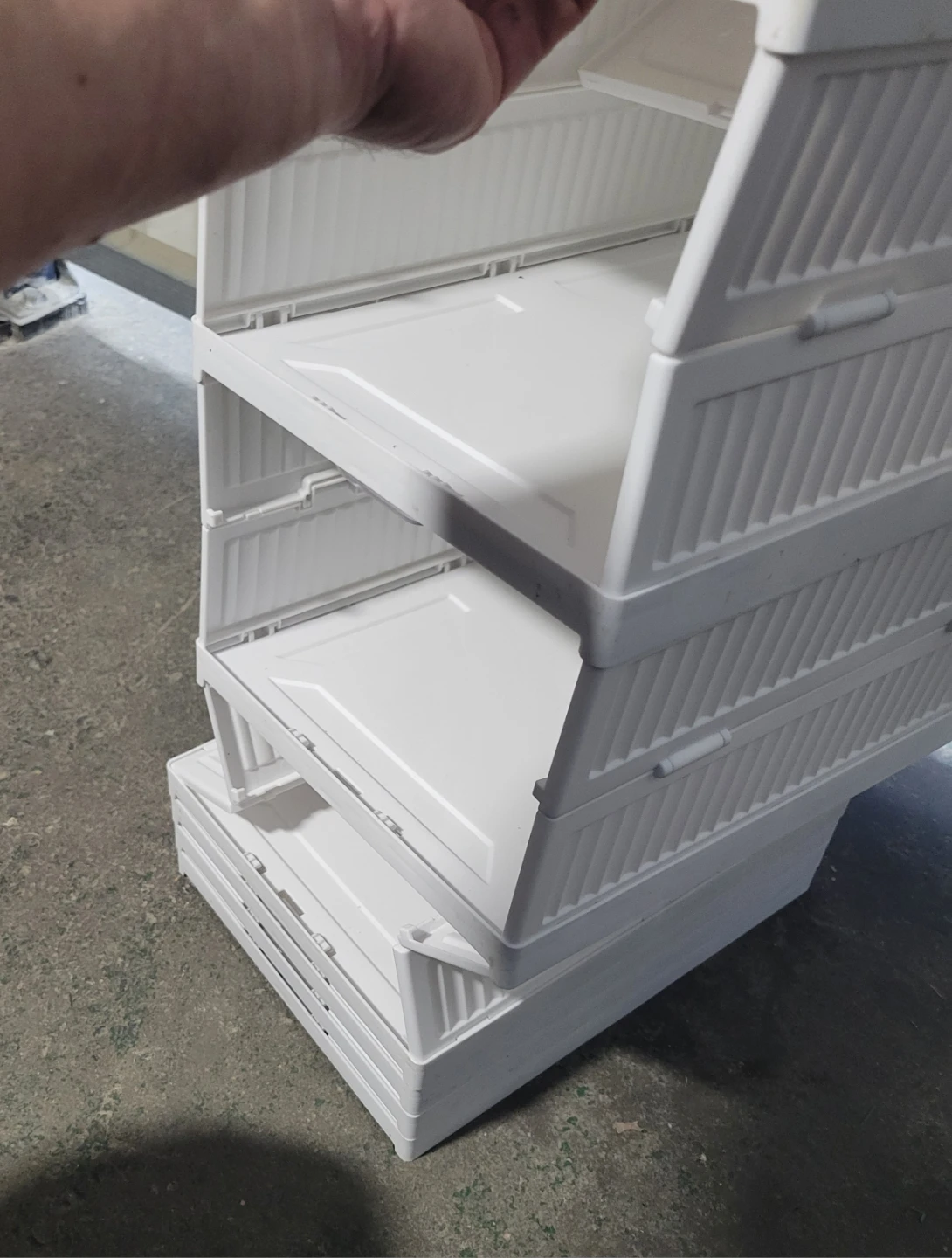 White Storage Organizer for shoes - photo 5