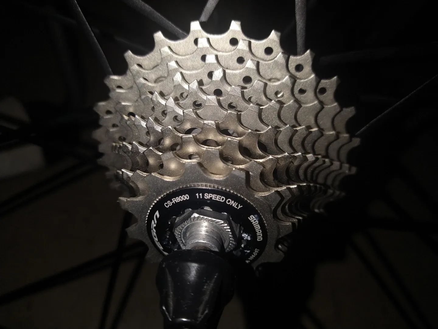 Fulcrum zero nite clincher wheels 700c, with extra