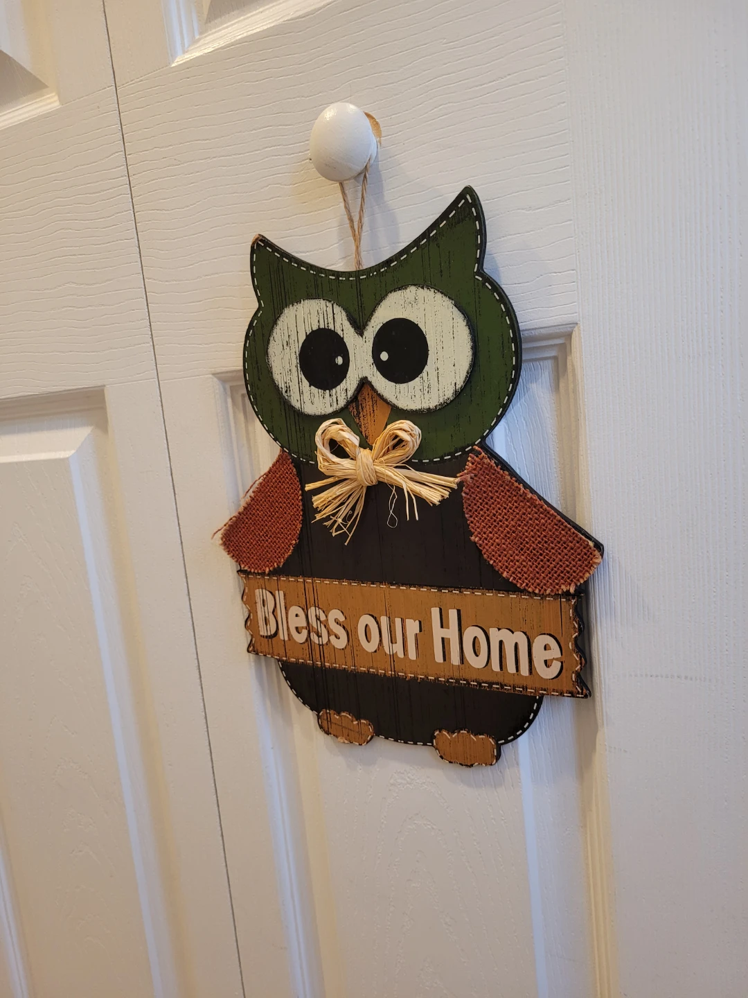 Owl 'Bless our Home' Wall Decor 11 & 1/2" Long - photo 2
