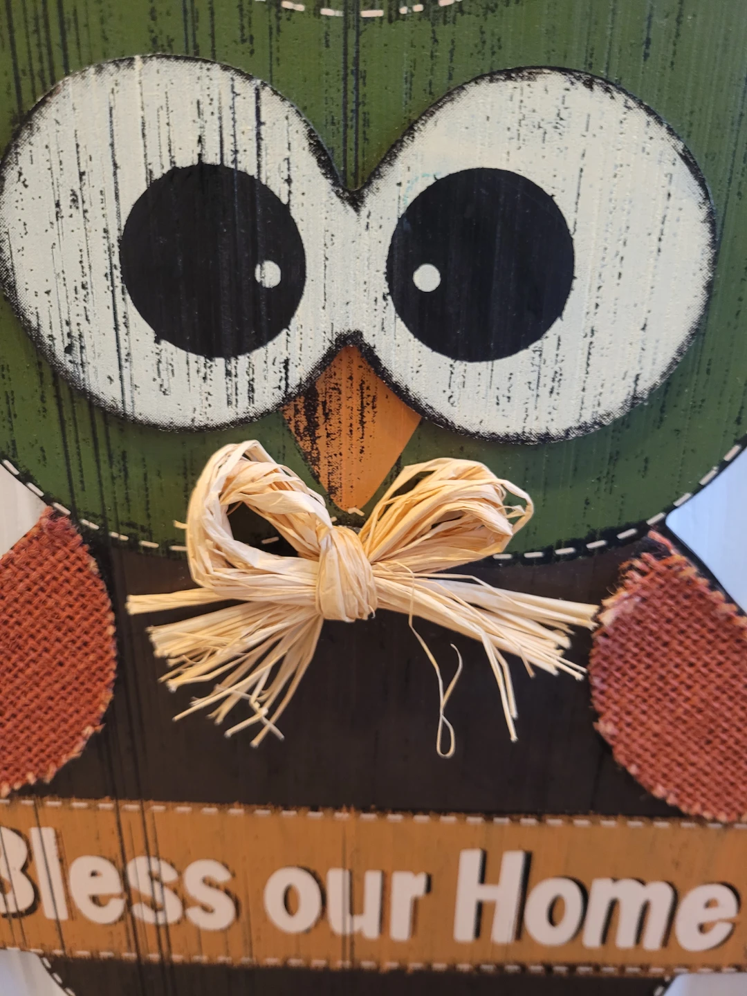 Owl 'Bless our Home' Wall Decor 11 & 1/2" Long - photo 3