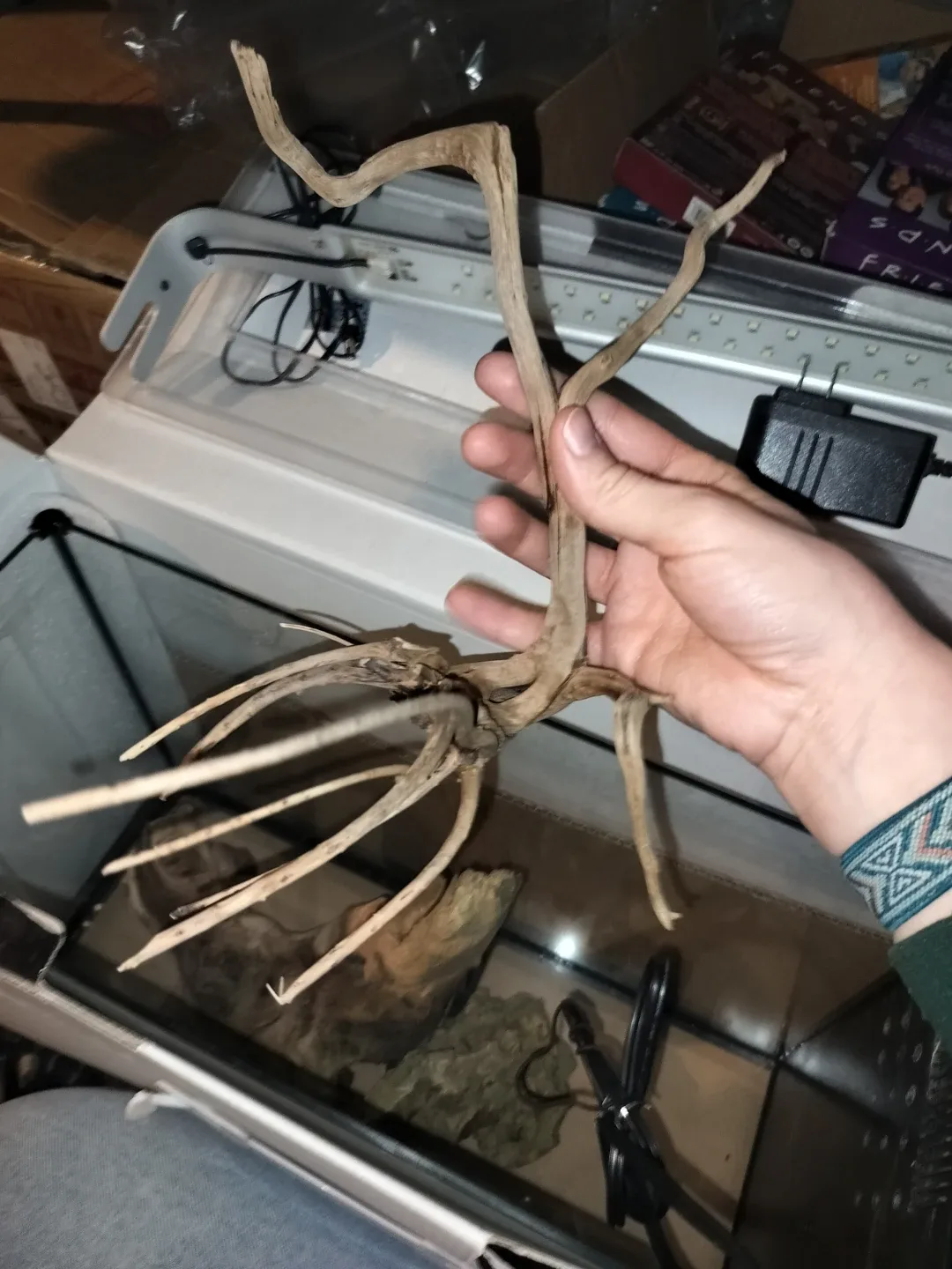 Aquarium/Terrarium Decoration Driftwood & Rock