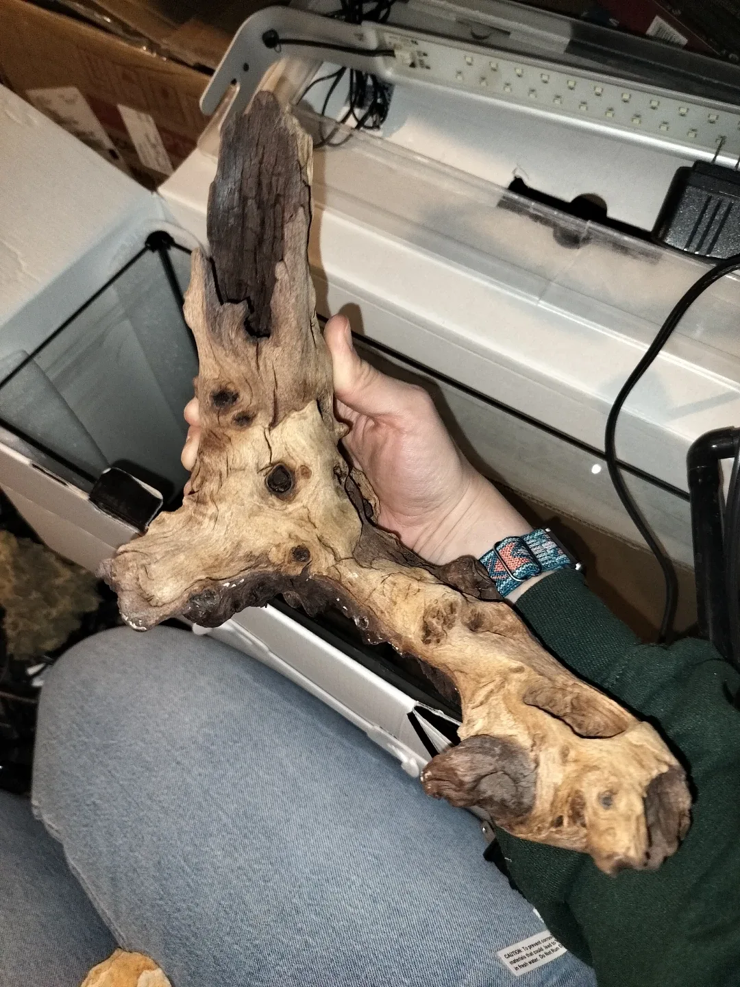 Aquarium/Terrarium Decoration Driftwood & Rock image indicator(3)