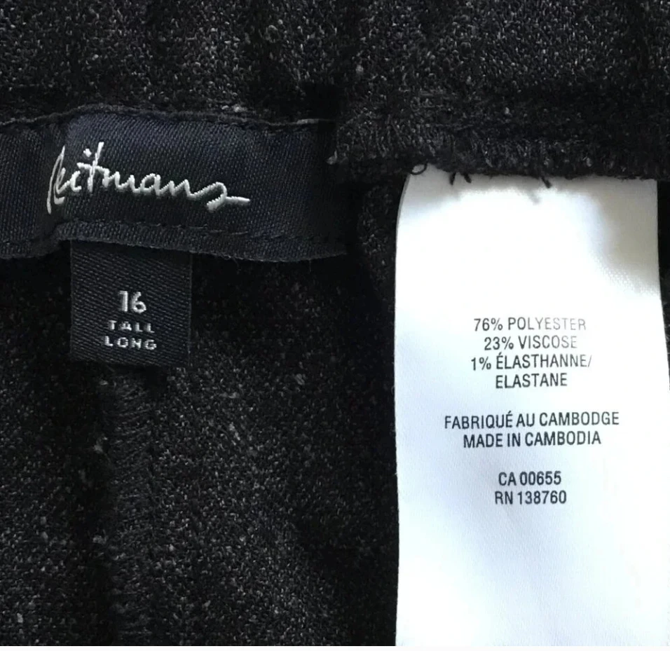 Ritmans Tall Long Pants - Size 16 - photo 3