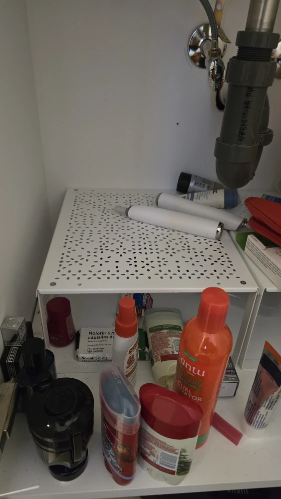 Set of 3 Ikea Variera Shelf Insert - White - photo 4