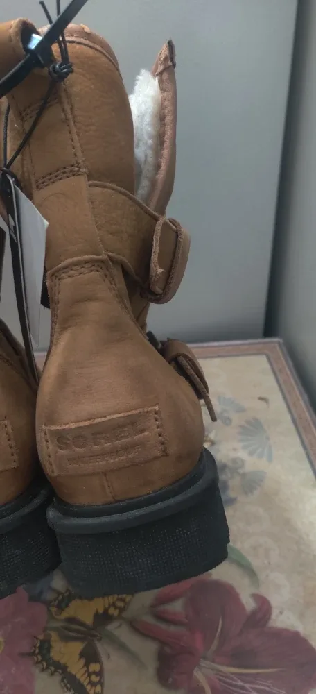 New Sorel Waterproof Leather Winter Boots image indicator(9)