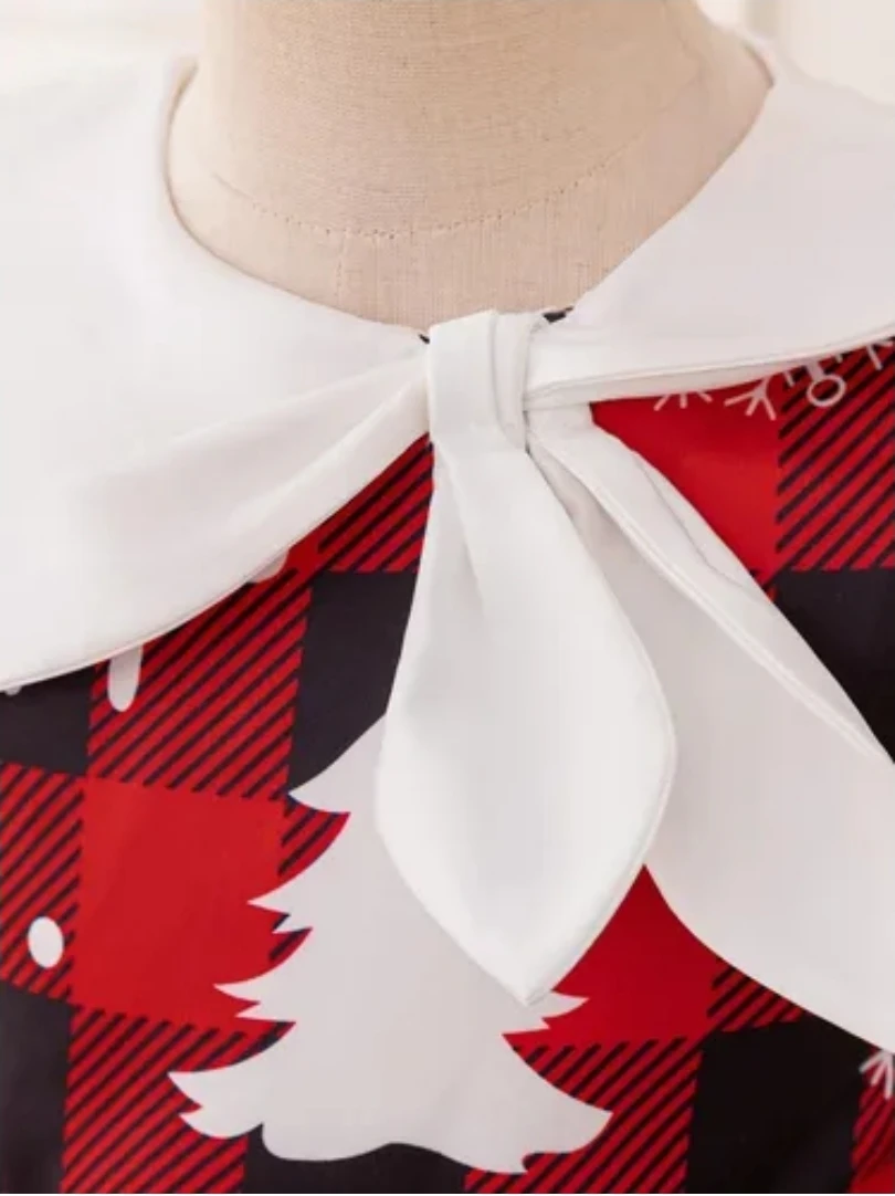Red Plaid Christmas Dress - photo 4