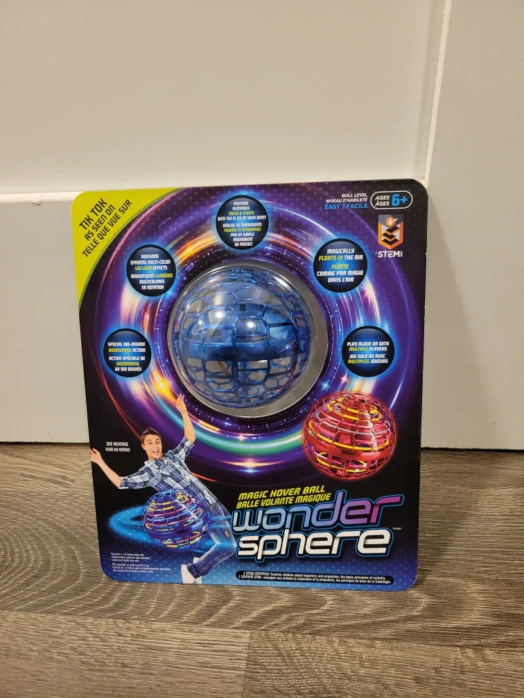 Wonder Sphere Magic Hover Ball - New in Box!