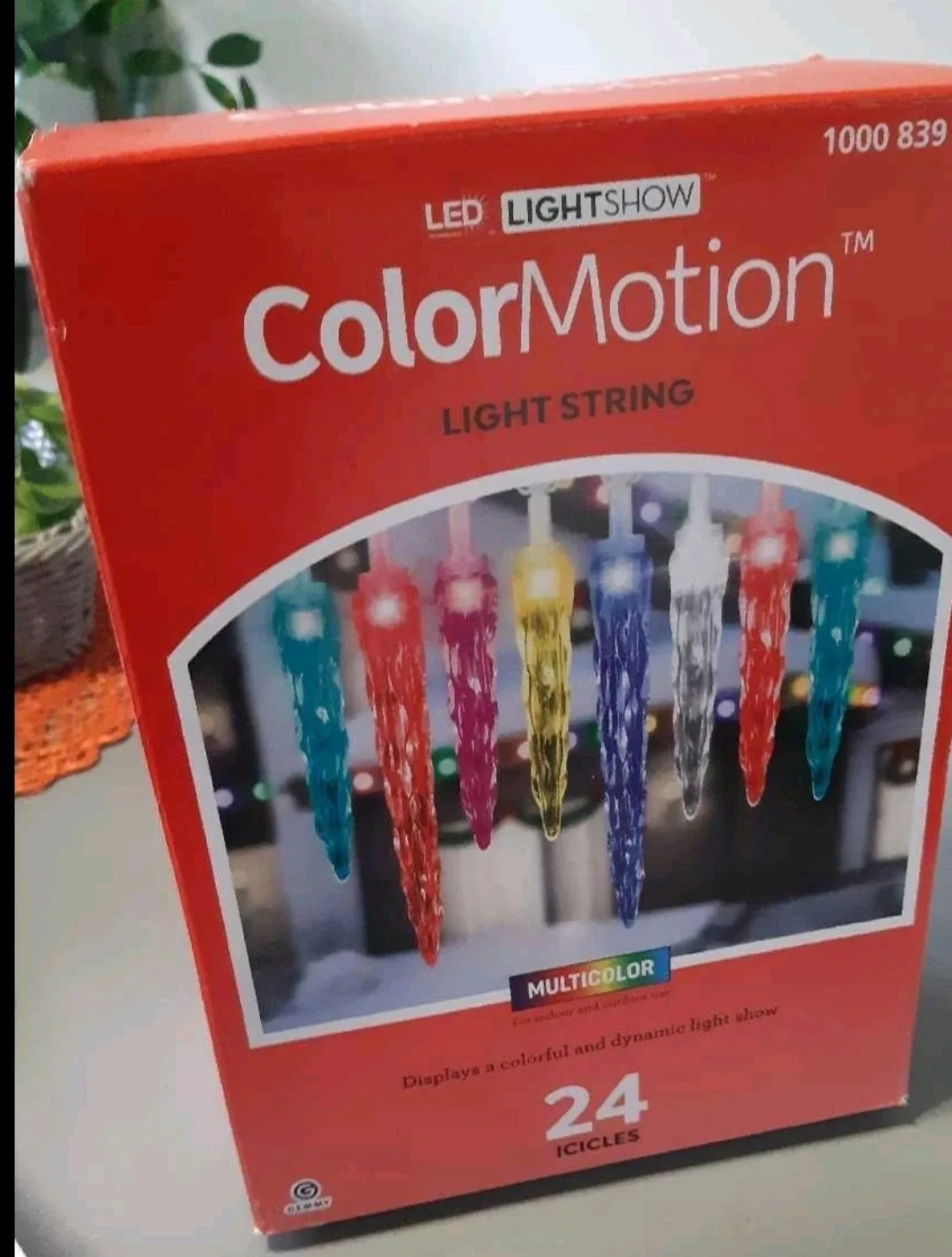 ColorMotion LED Lightshow Icicle Light String - New