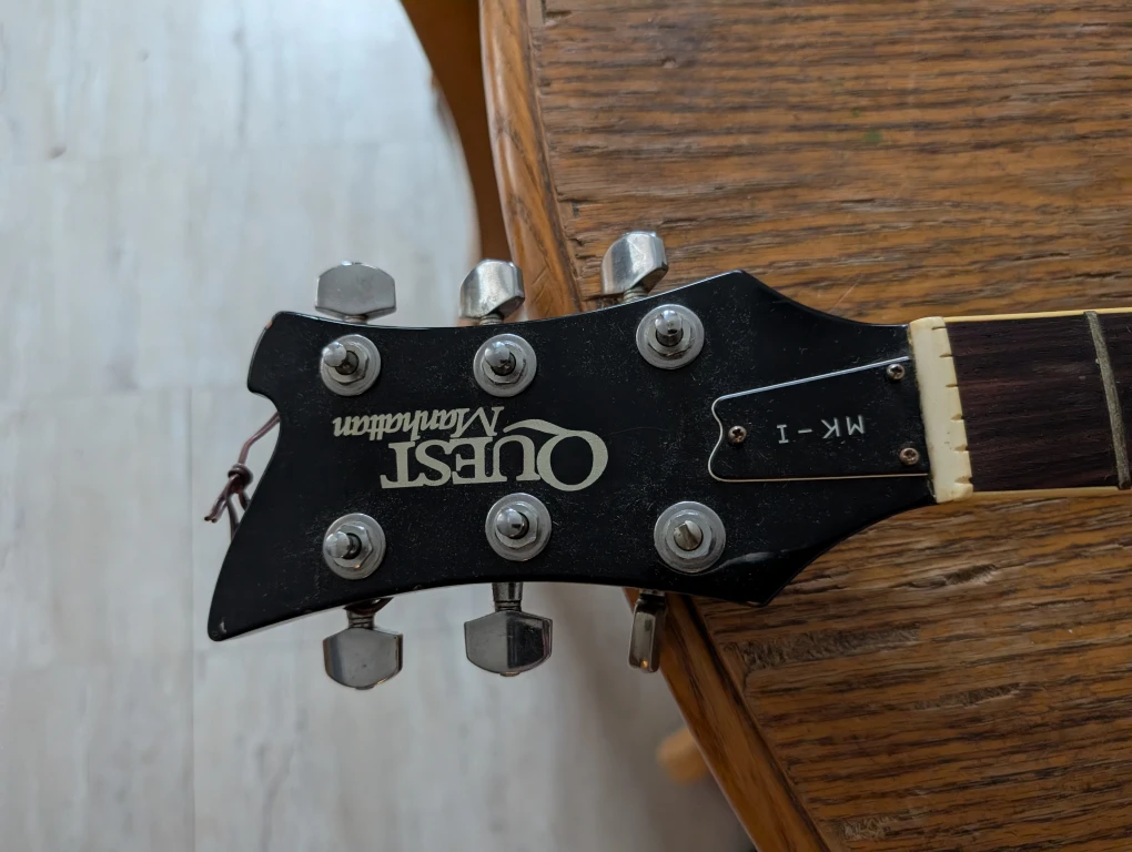 Quest Manhattan MK-I Electric Guitar w/ Case - photo 4