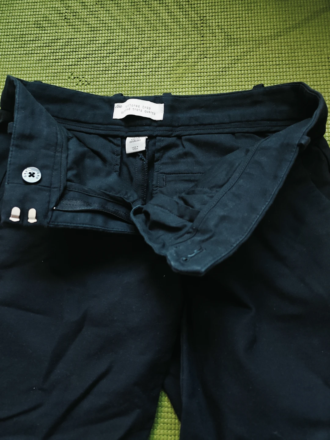 NEW GAP Tailored Crop Raffine Trois Dress Pants,  - Size 0 - photo 2