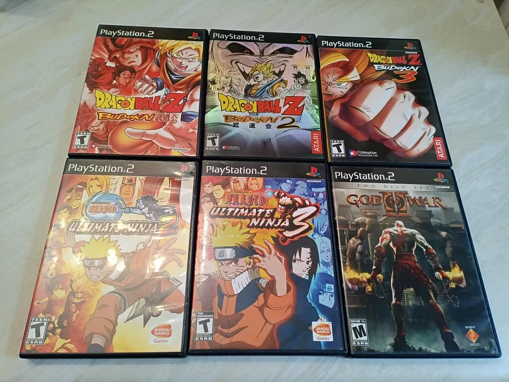 PS2 Games & Memory Cards Bundle image indicator(3)