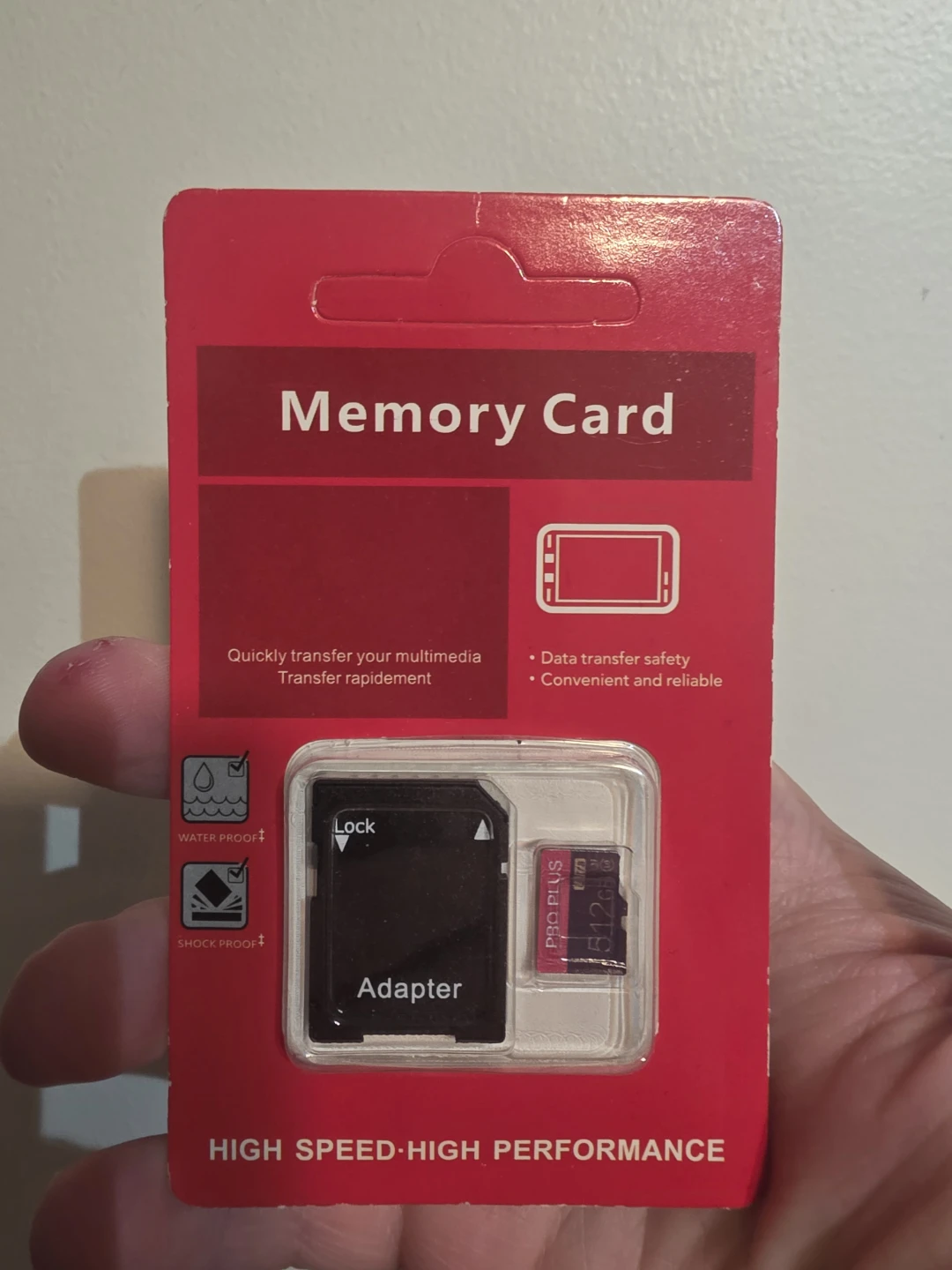 Pro Plus 512GB Micro SD Card - New!