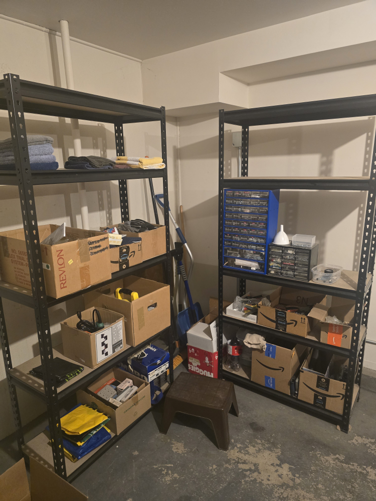 industrial shelfs