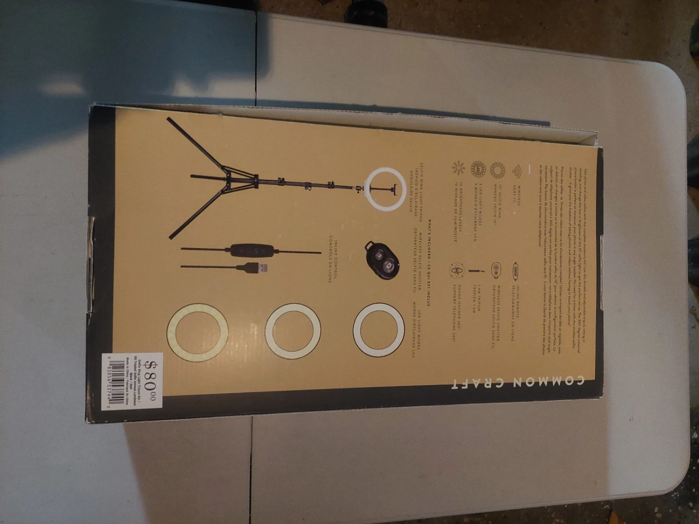 Selfie Ring Light Tripod Kit - photo 3