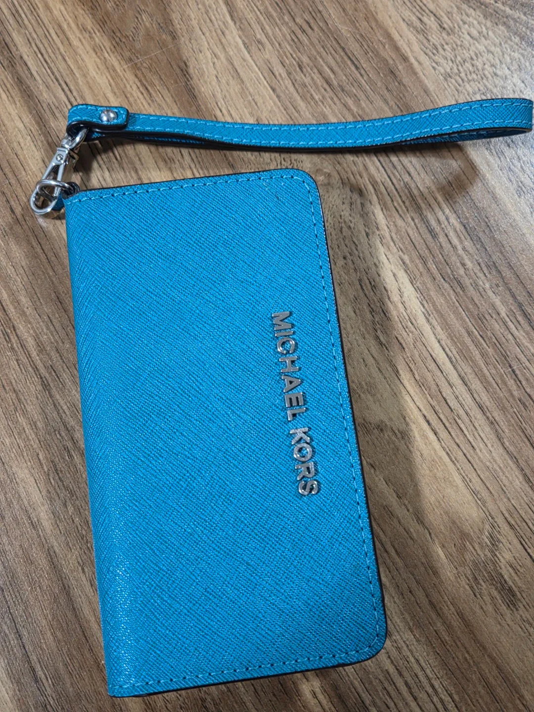 Michael Kors Wristlet Wallet - Teal