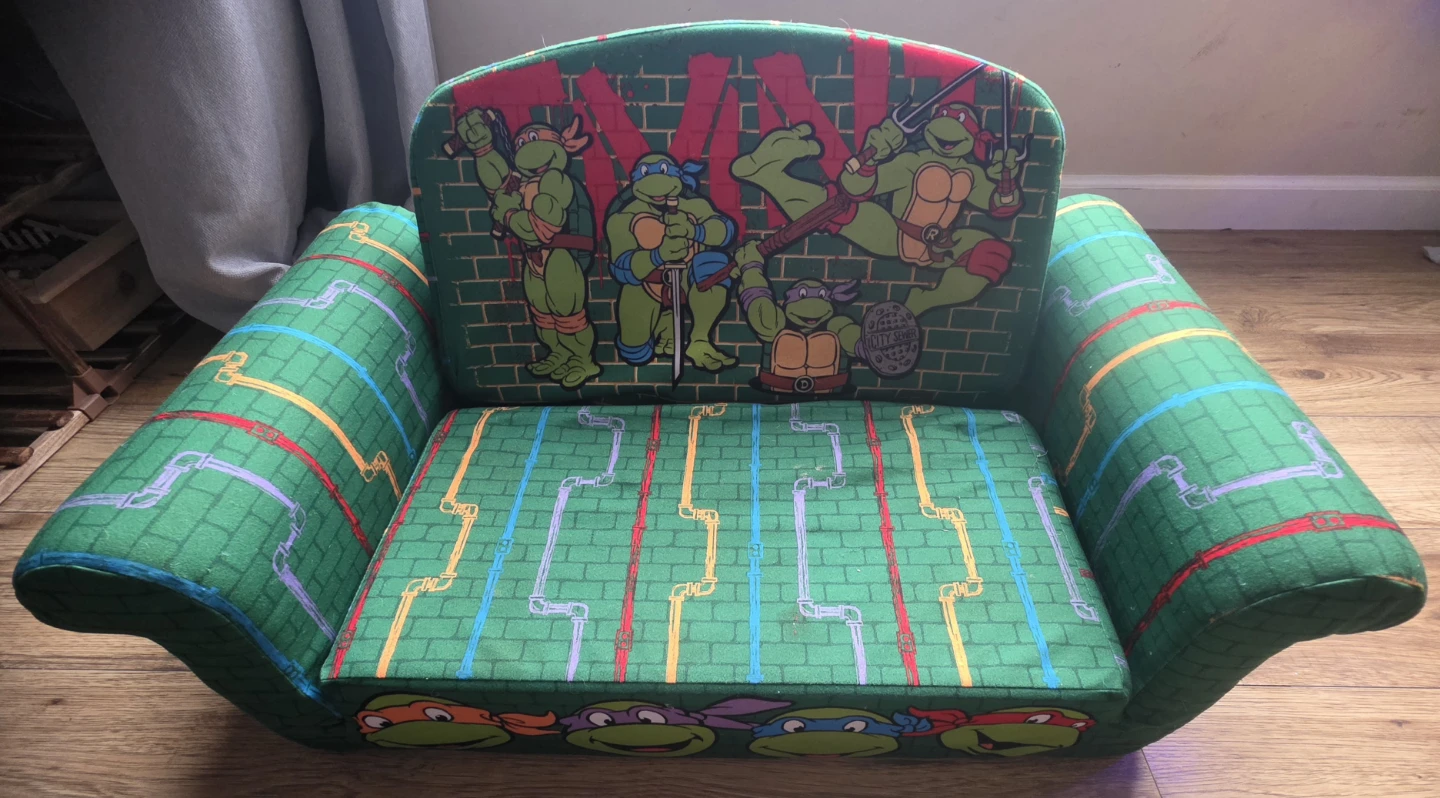 TMNT Kids Flip Open Sofa