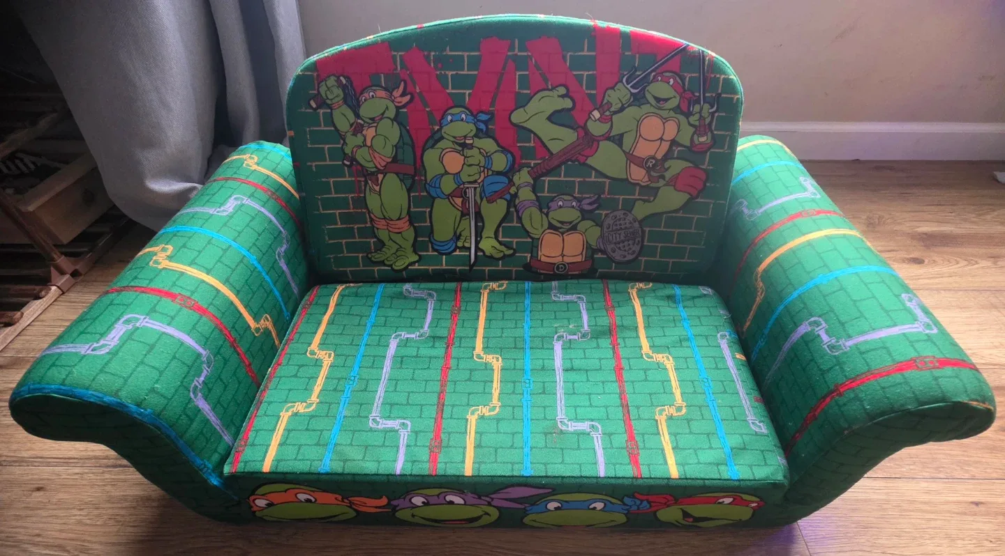 TMNT Kids Flip Open Sofa