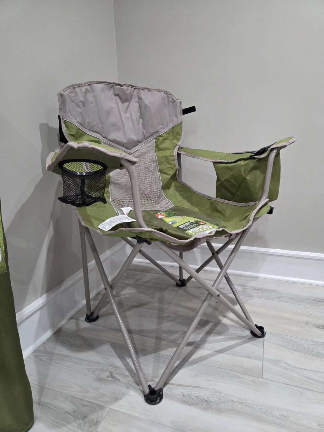 Three Ozark Trail Oversized Mesh Cooler Chair - Green - photo 2