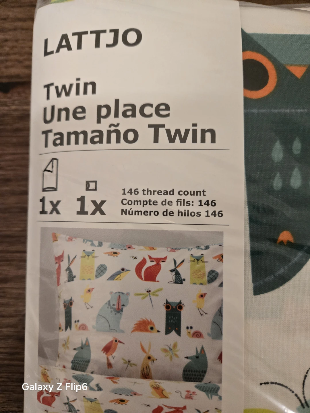 IKEA LATTJO Twin Bedding Set - New - photo 2