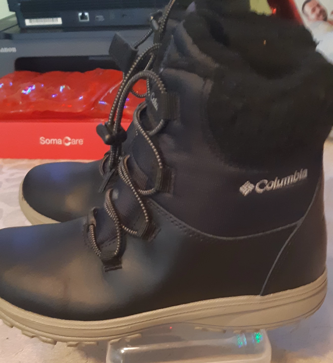 Columbia Waterproof Winter Boots - Size 3 Youth
