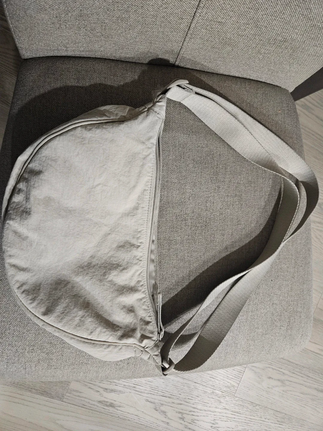 Uniqlo Beige Half Moon Mini Shoulder Bag