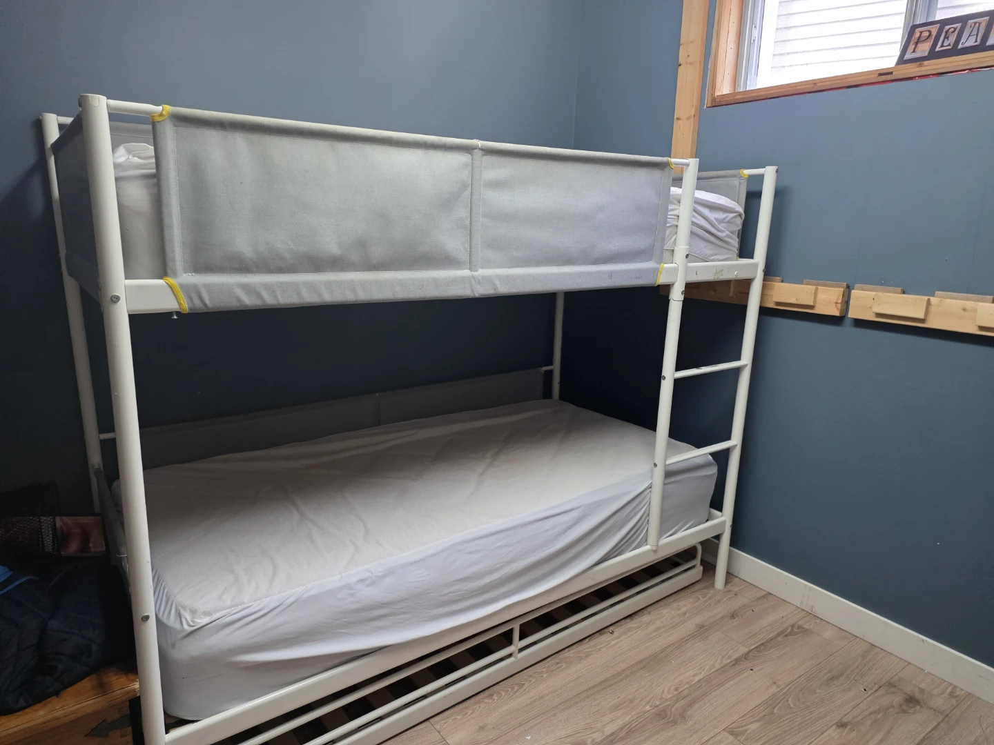 Ikea White Metal Bunk Bed Frame