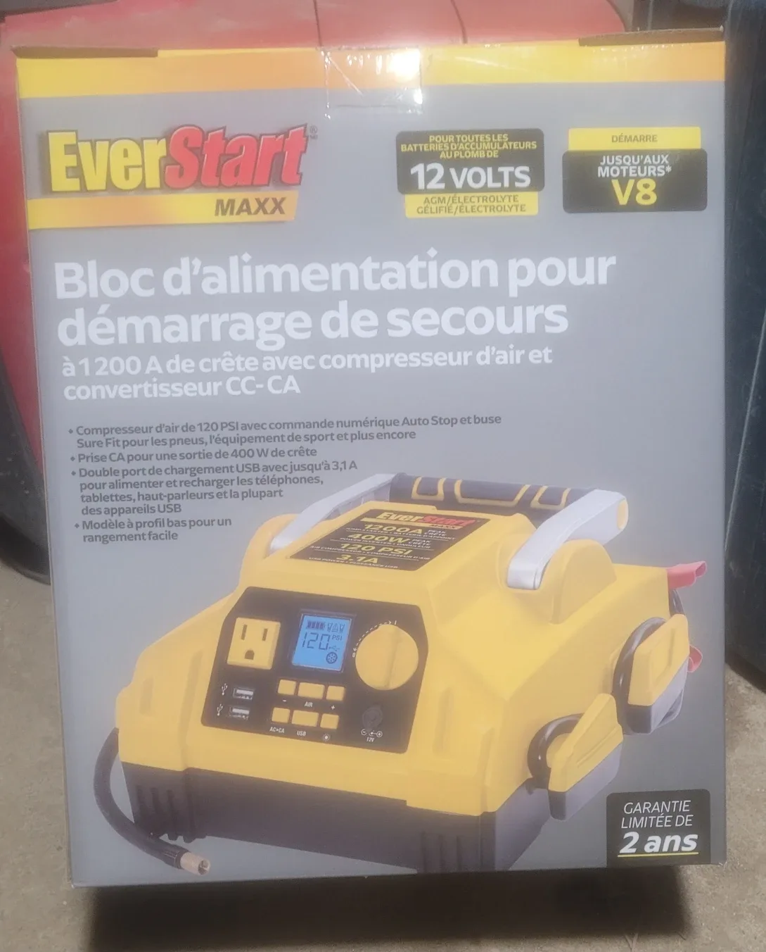 EverStart MAXX 1200A Jump Starter w/ Air Compressor