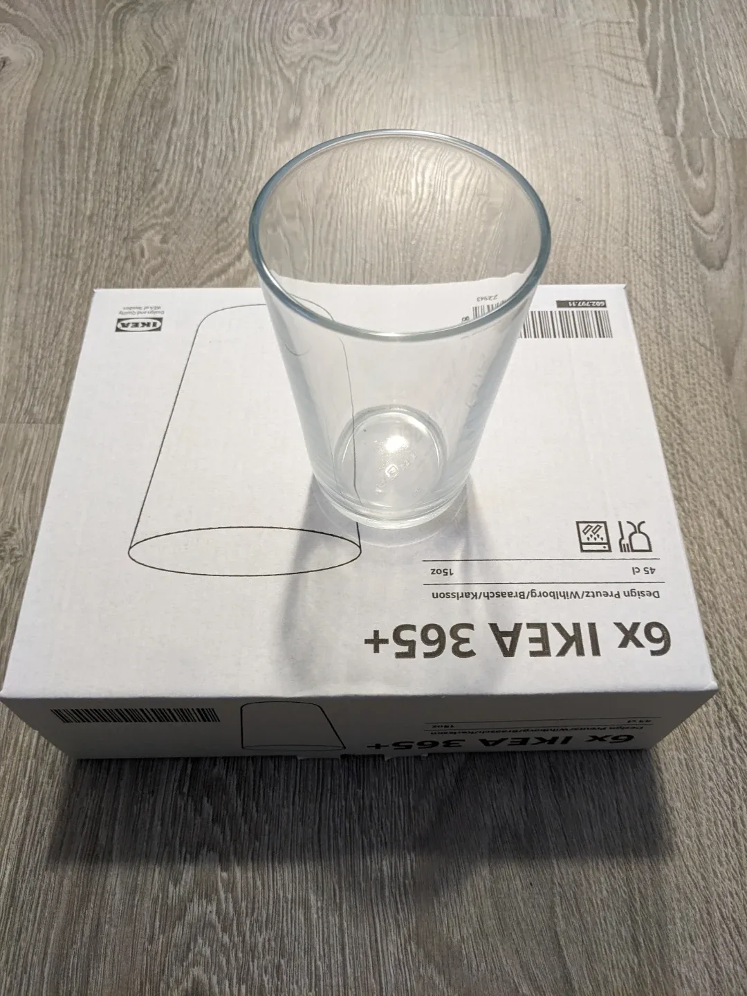 IKEA 365+ Glass, 15oz (6-pack) image indicator(2)