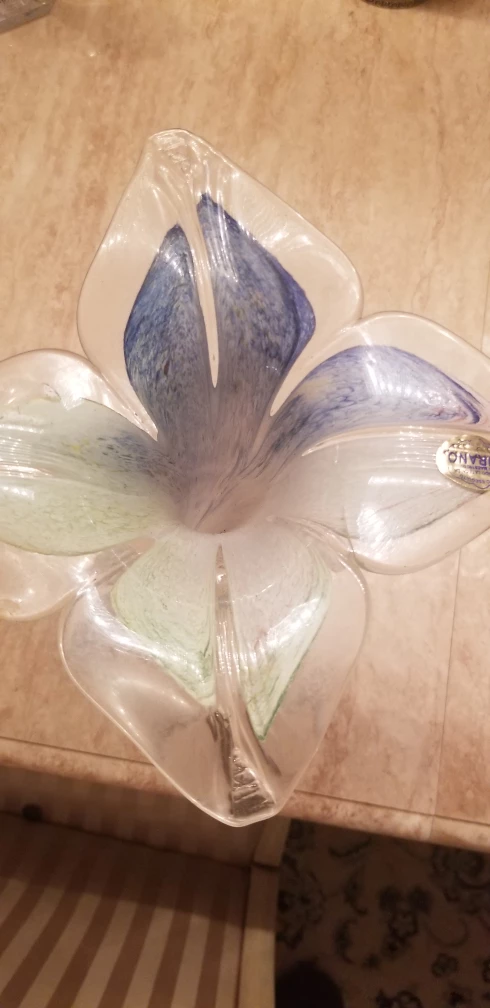 Murano Art Glass Flower Vase