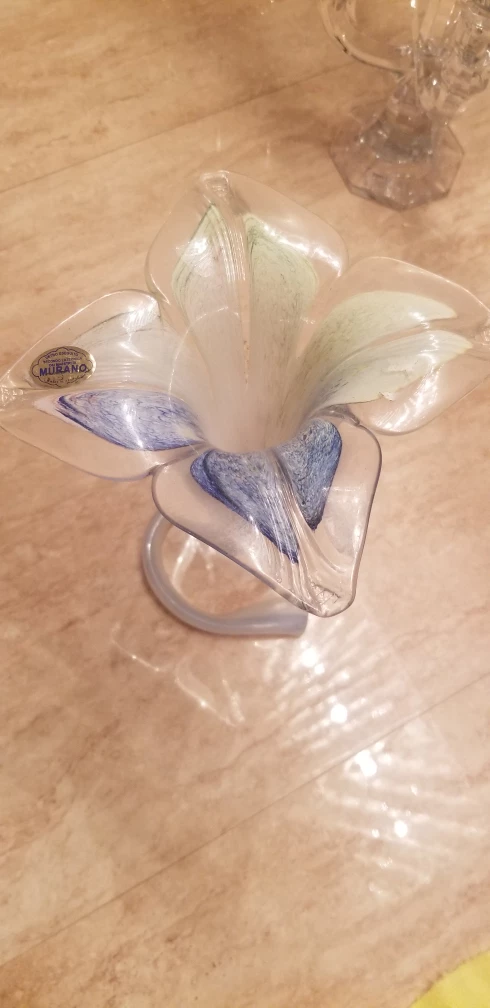 Murano Art Glass Flower Vase - photo 2