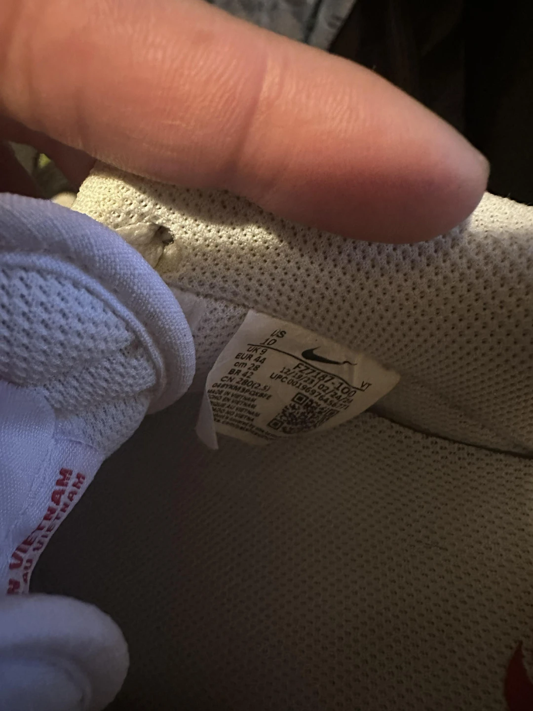 Nike Air Force 1 Low White Size 10 - photo 5