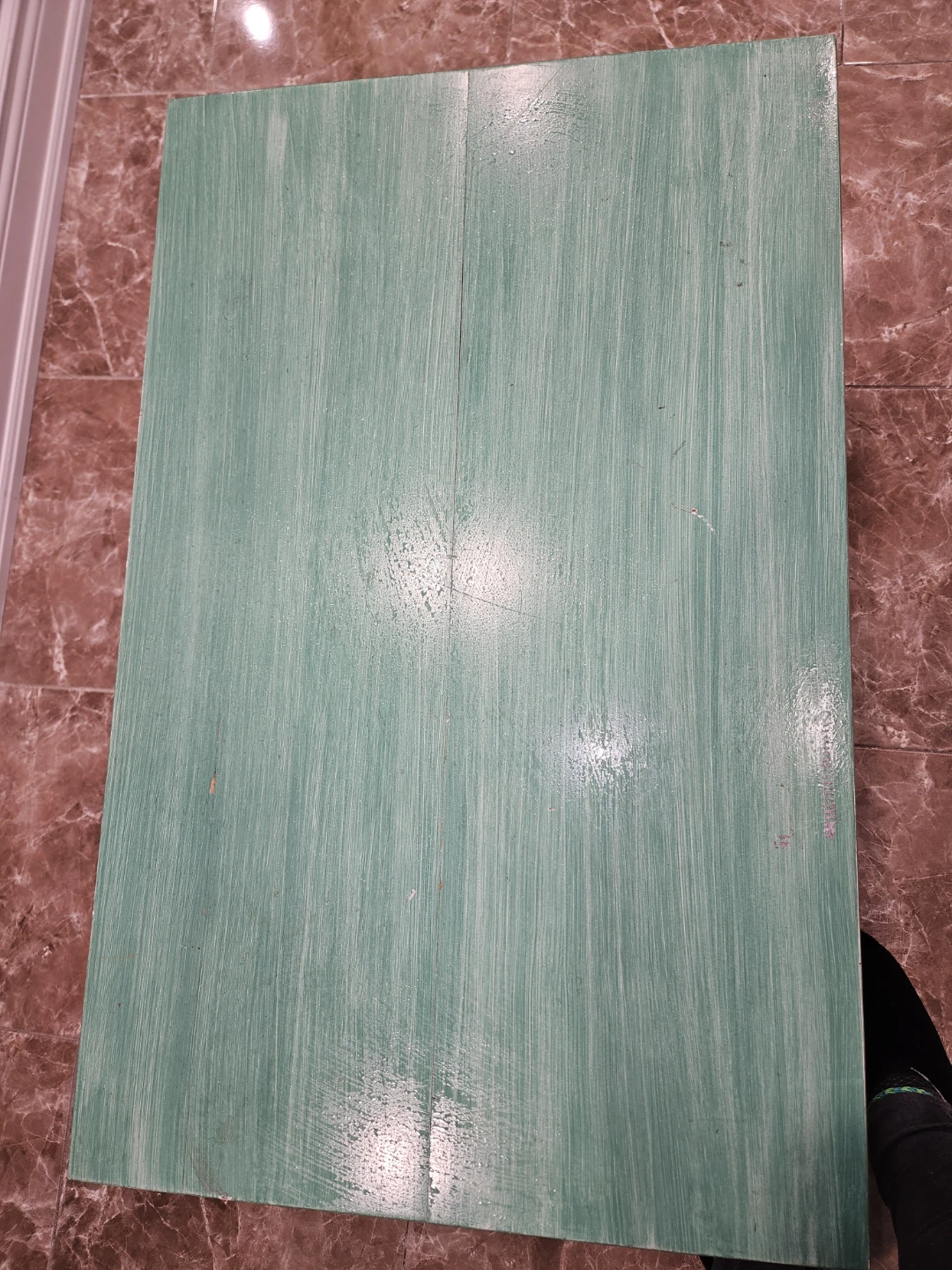 Green Painted Side Table - photo 2
