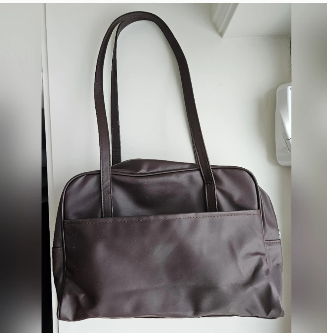 Y2K Brown Burgundy Shoulder Bag #Cleanout