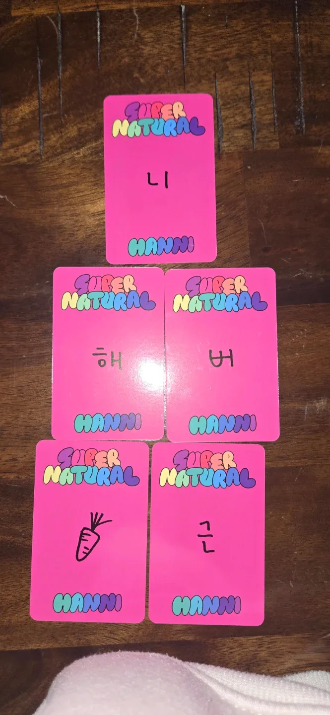 Newjeans supernatural photo cards!