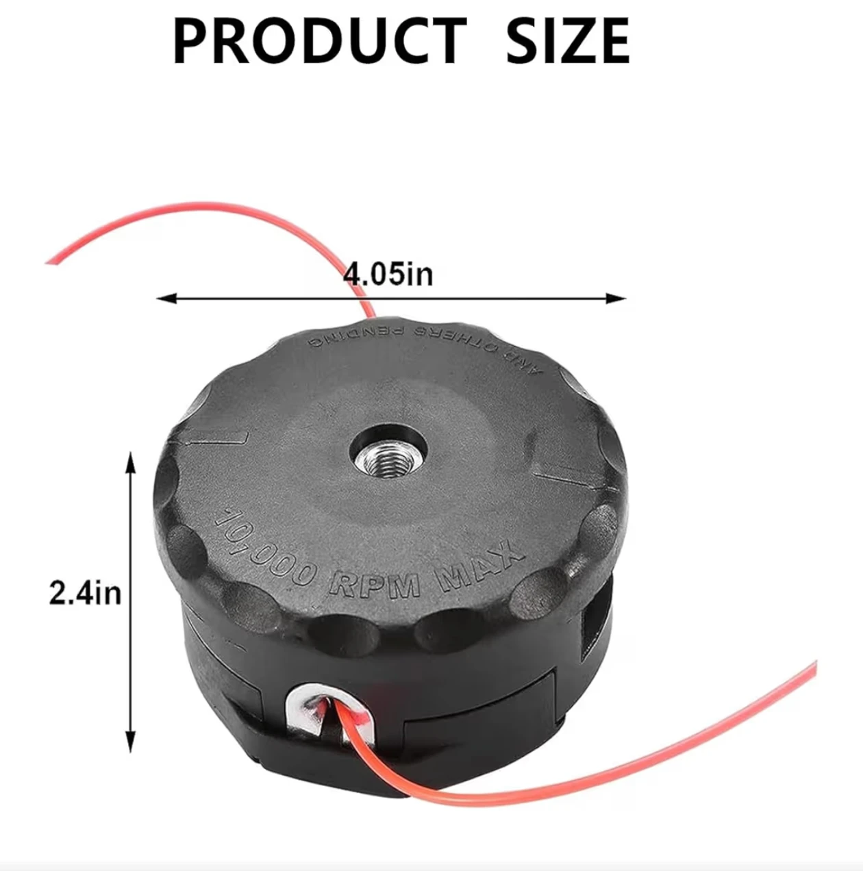 2 pack Universal Weed Eater Head for Echo SRM Trimmers - photo 2