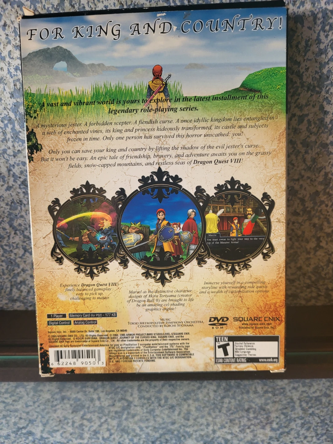 Dragon Quest VIII & Final Fantasy XII PS2 complete - photo 2