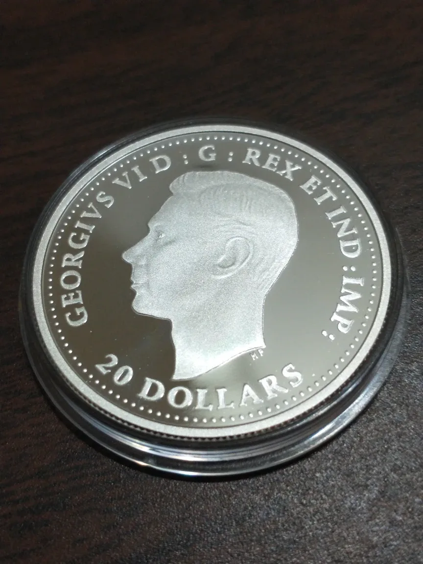 $20 RCM Second World War series - Battle of Britain proof silver image indicator(3)