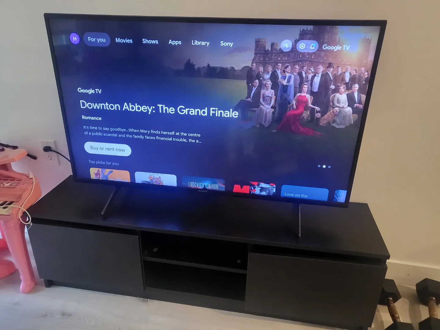 Sony Google TV.  43'